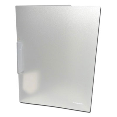 OfficeTree 100x Sobres Transparentes A5 en A4 con 2 Compartimentos y 240  Etiquetas de Refuerzo para Agujeros - Fundas Plastico A5 - Carpeta Plastico