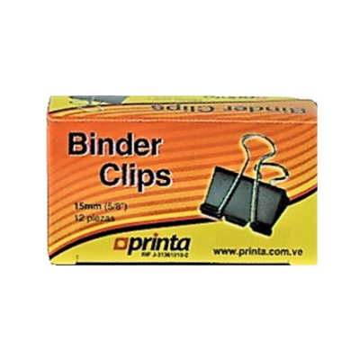 Binder clip 15mm