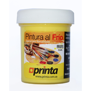 Pintura al Frío color amarillo