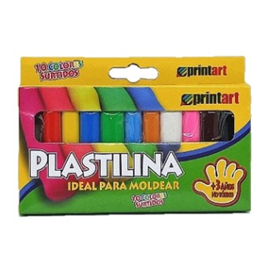 Plastilina 10 barras