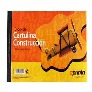 Block Cartulina de Construcción