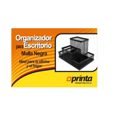 Organizador de escritorio en malla