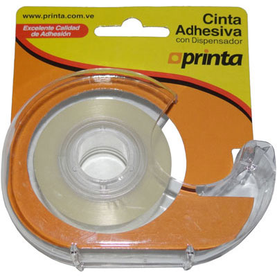 Cinta transparente 3/4 con dispensador blíster