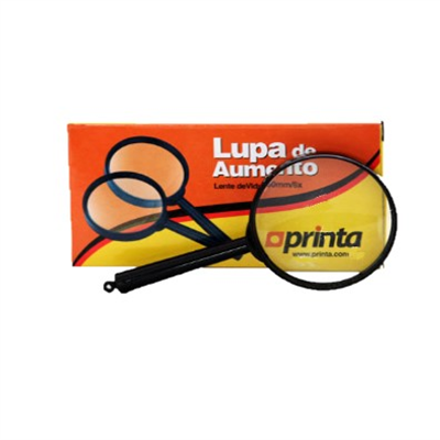 Lupa 60mm lente de vidrio 4x