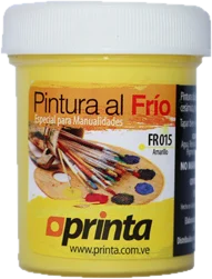 Pintura al Frío color amarillo