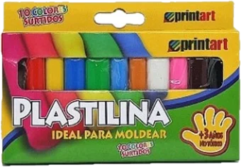 Plastilina 10 barras
